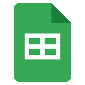 Google Sheets isotipo